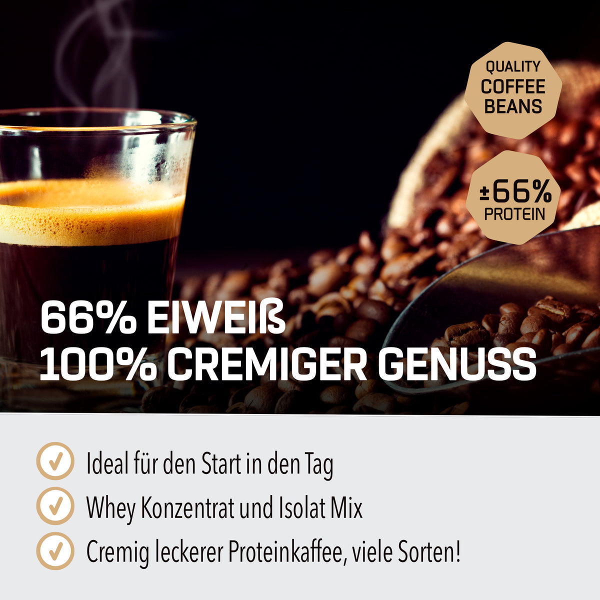 2 x Café protéiné (1000g)