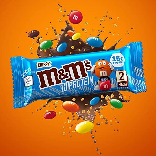 M&M's Crispy High Protein Bar Milk Chocolate (12x52g)