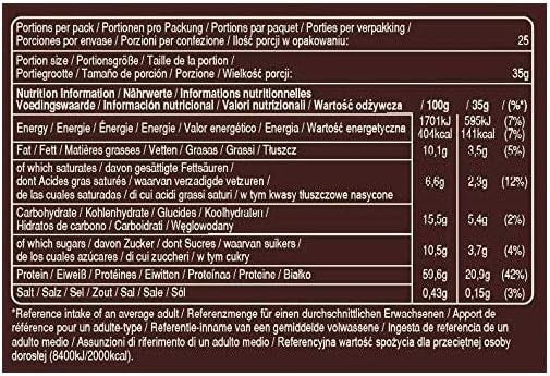 Poudre de protéines Snickers (875g)