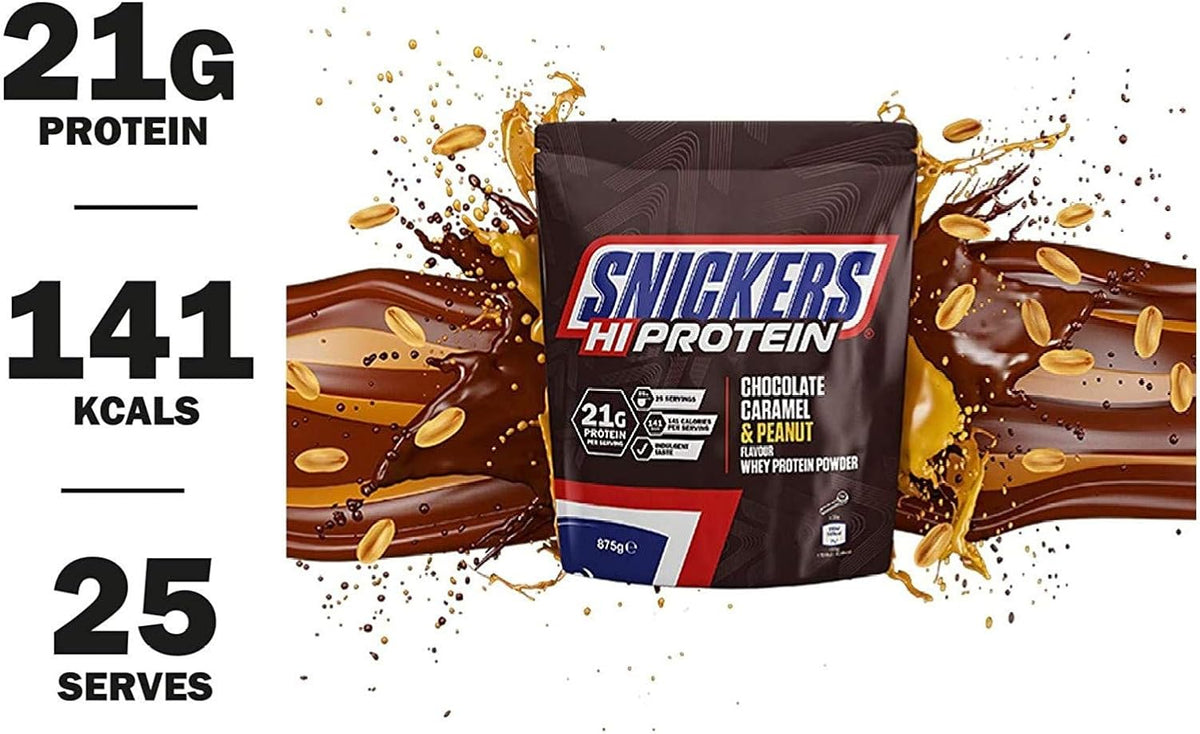 Poudre de protéines Snickers (875g)