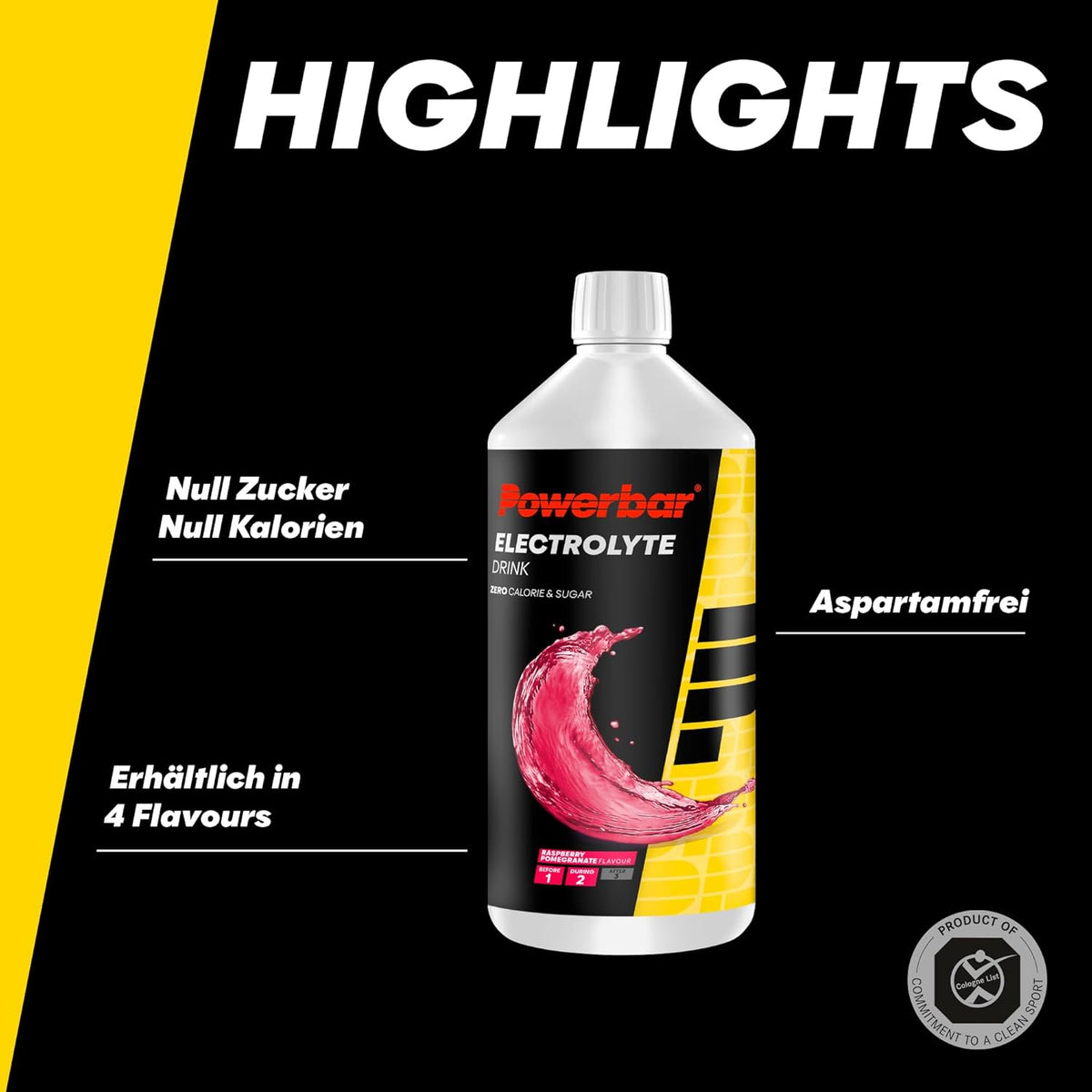 Sirop pour boisson électrolytique (1000 ml)