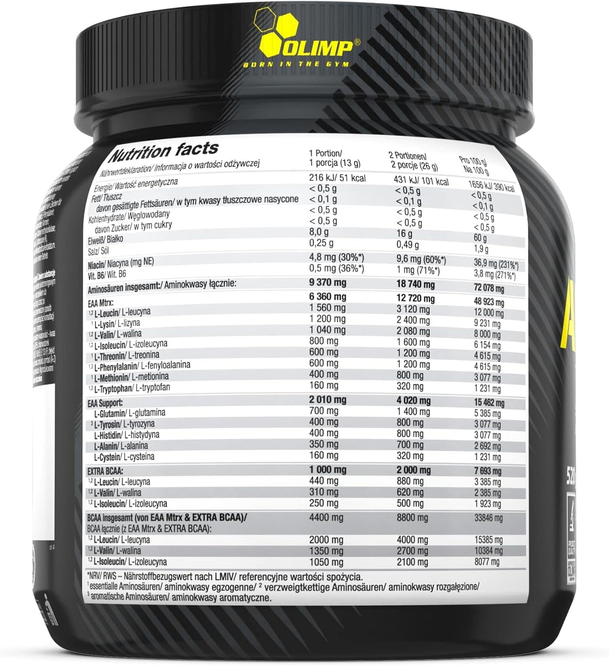 Amino EAA Xplode (520g) Ananas