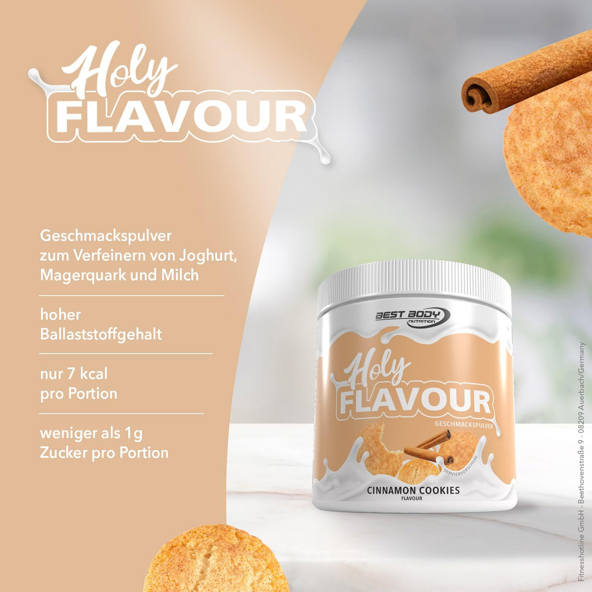 Holy Flavour (90g) Cinnamon Cookies