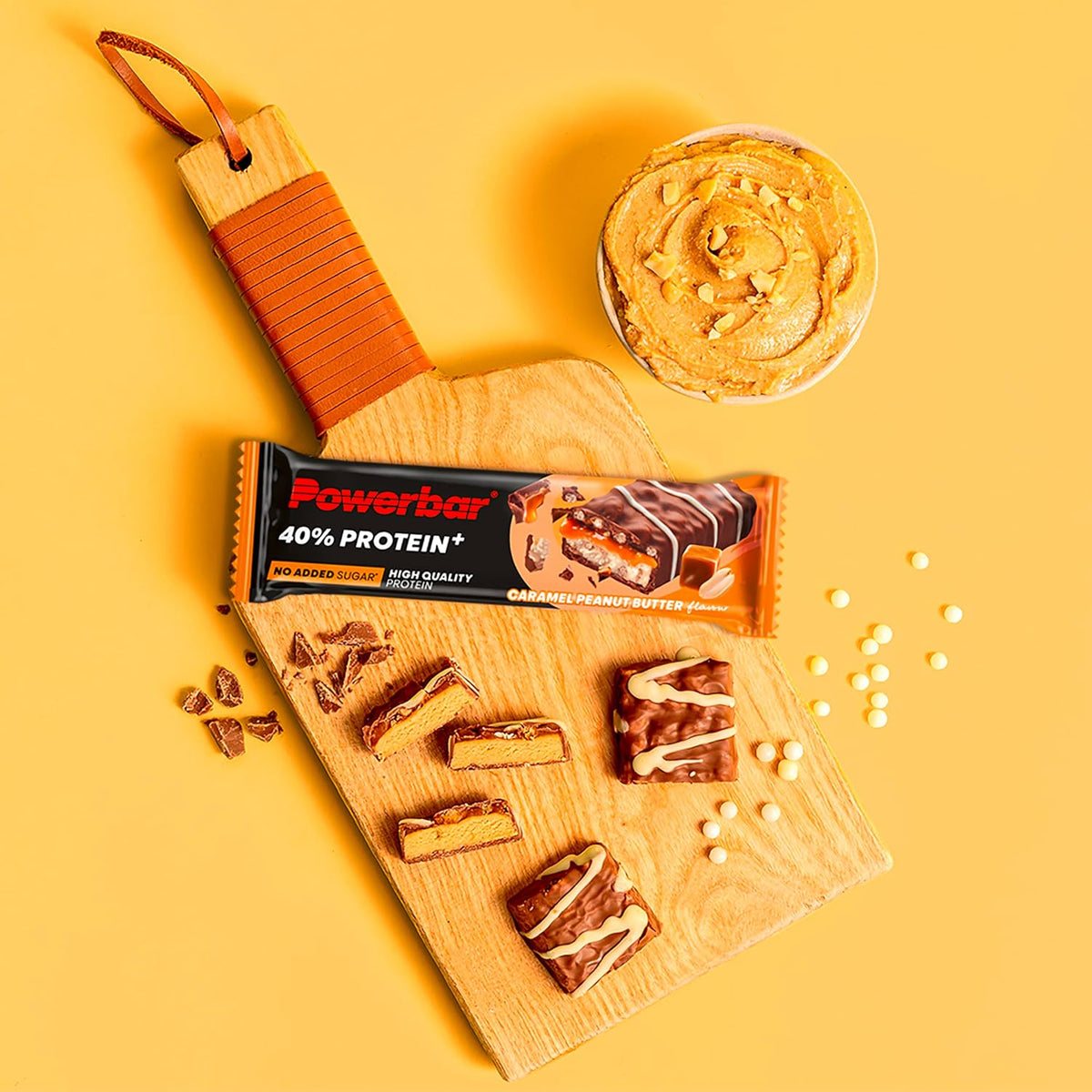 40% Protein+ Crisp (12x40g) Caramel Peanut Butter