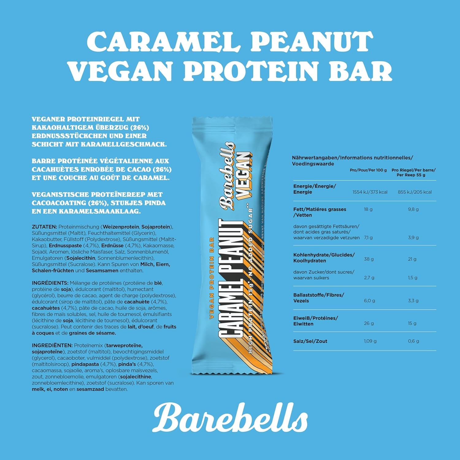 #Geschmack_Vegan Caramel Peanut