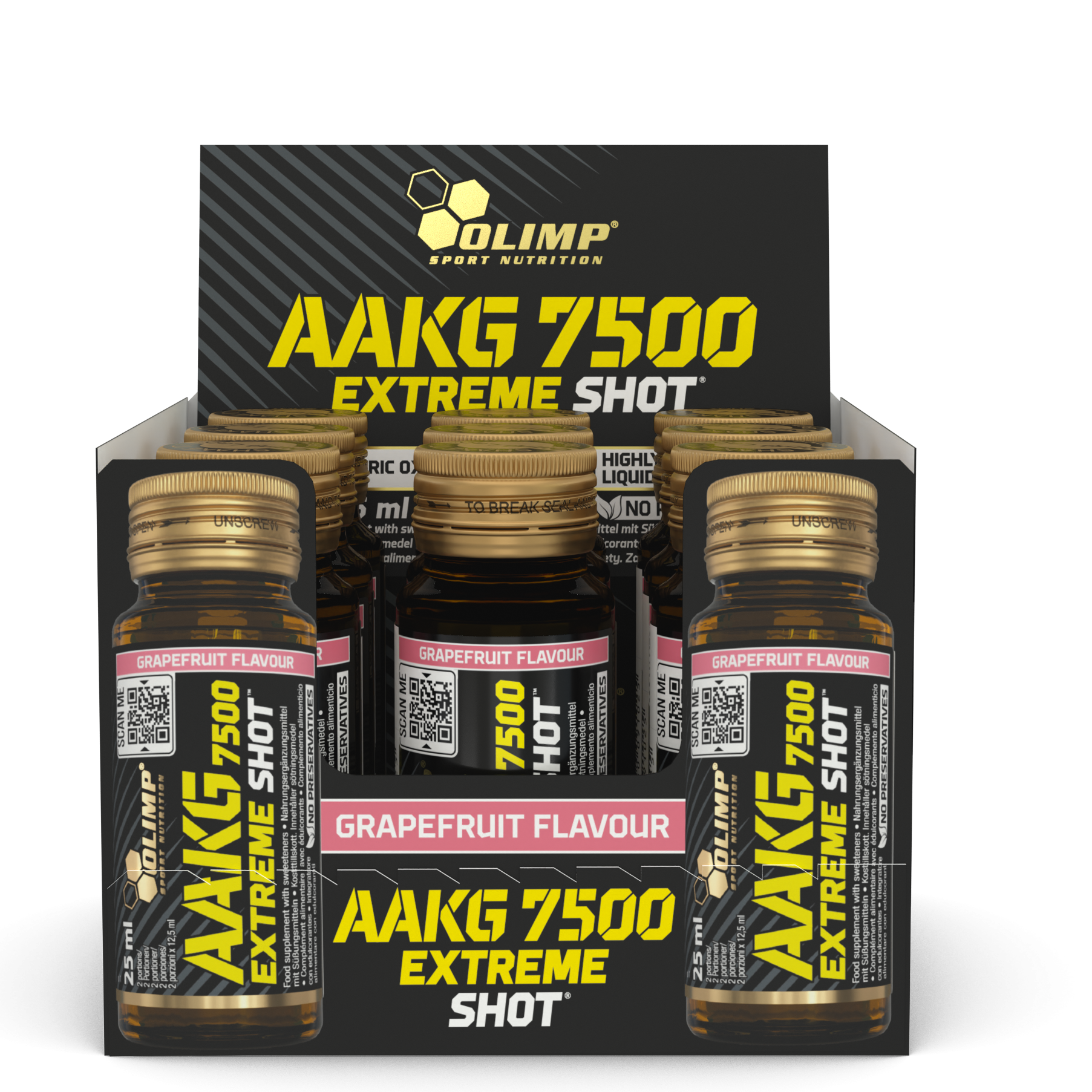 AAKG 7500 Extreme Shot (9 x 25ml)
