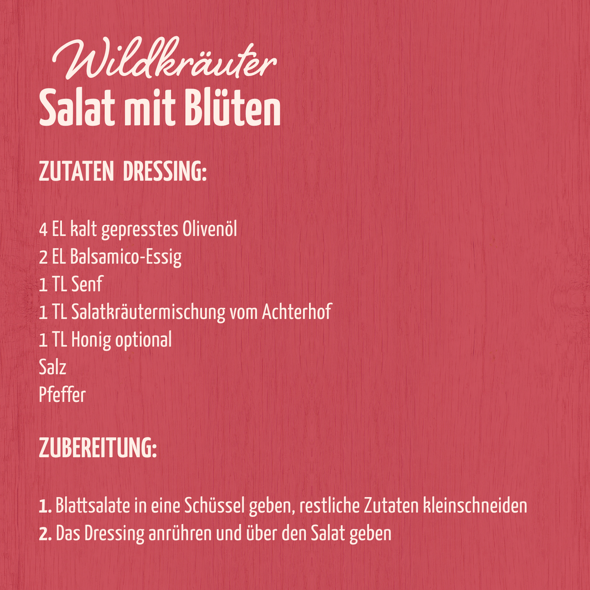 Salatkräuter Gewürzmischung Bio (100g)