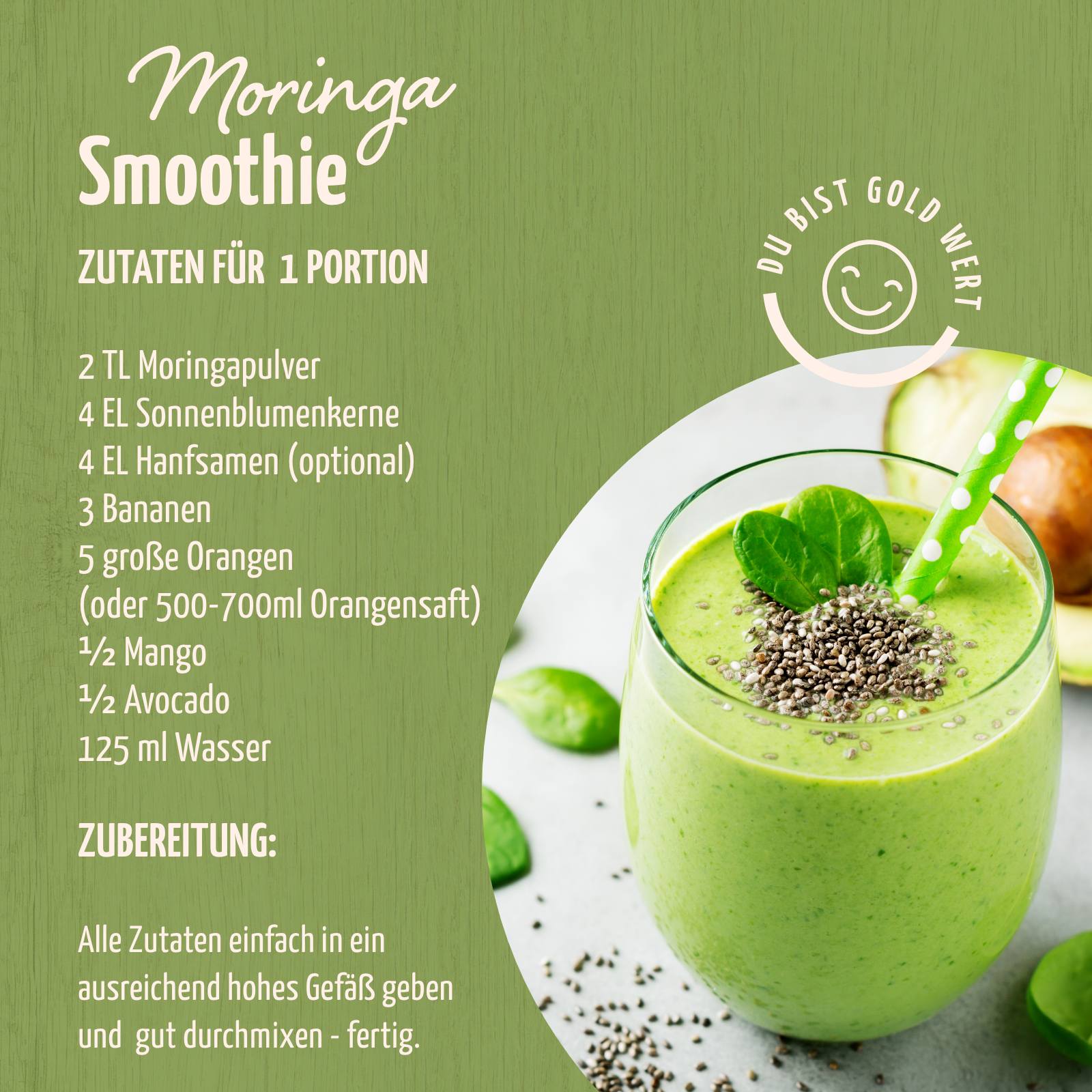 Moringa Pulver Bio (500g)