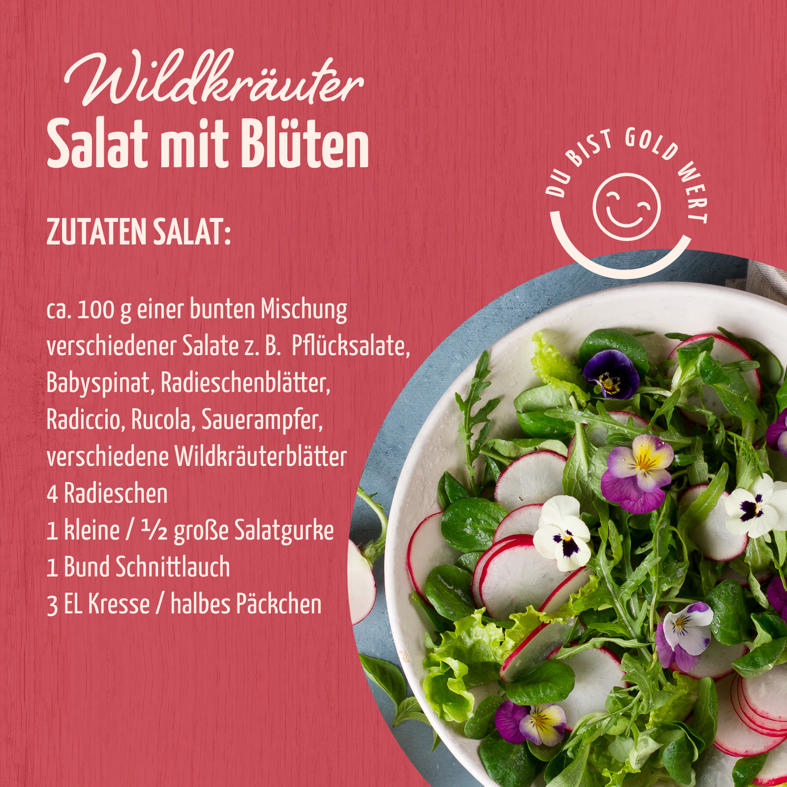 Salatkräuter Gewürzmischung Bio (100g)