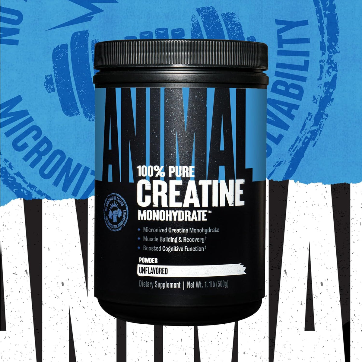 Créatine animale en poudre (500g)