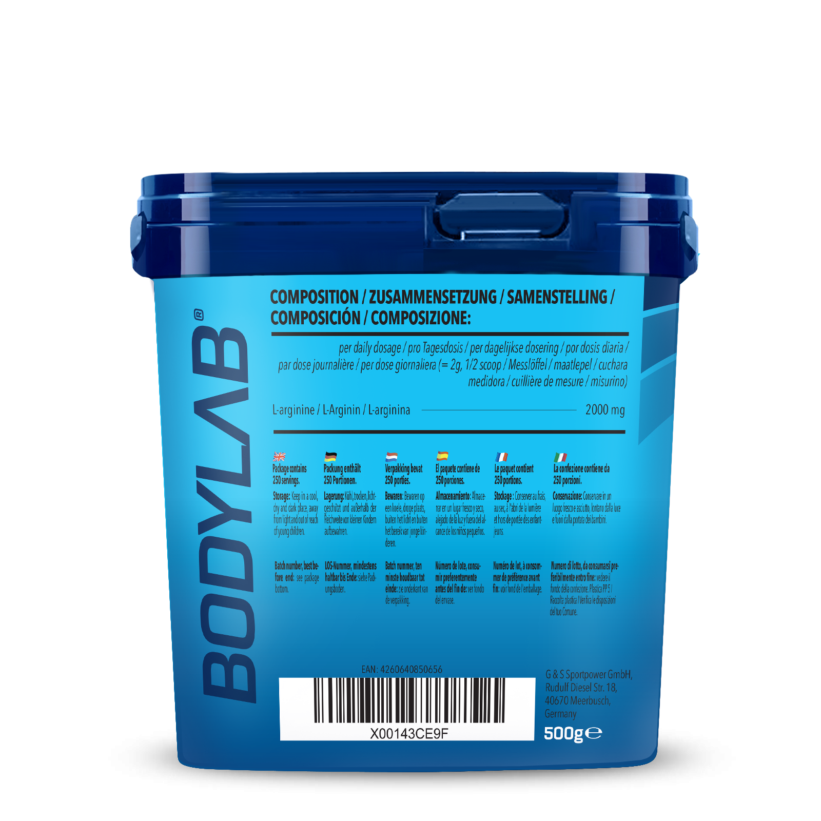 3 x Arginine Powder (je 500g)