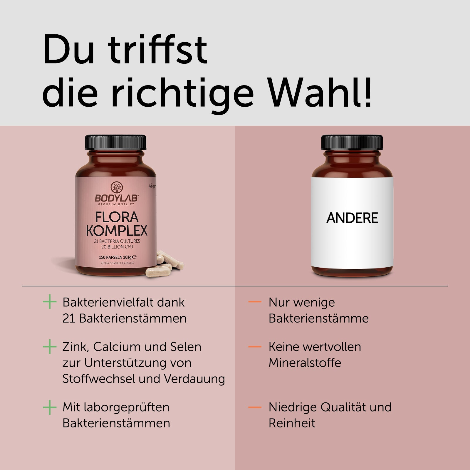 2 x Flora Complex / Komplex (2 x 150 Kapseln)