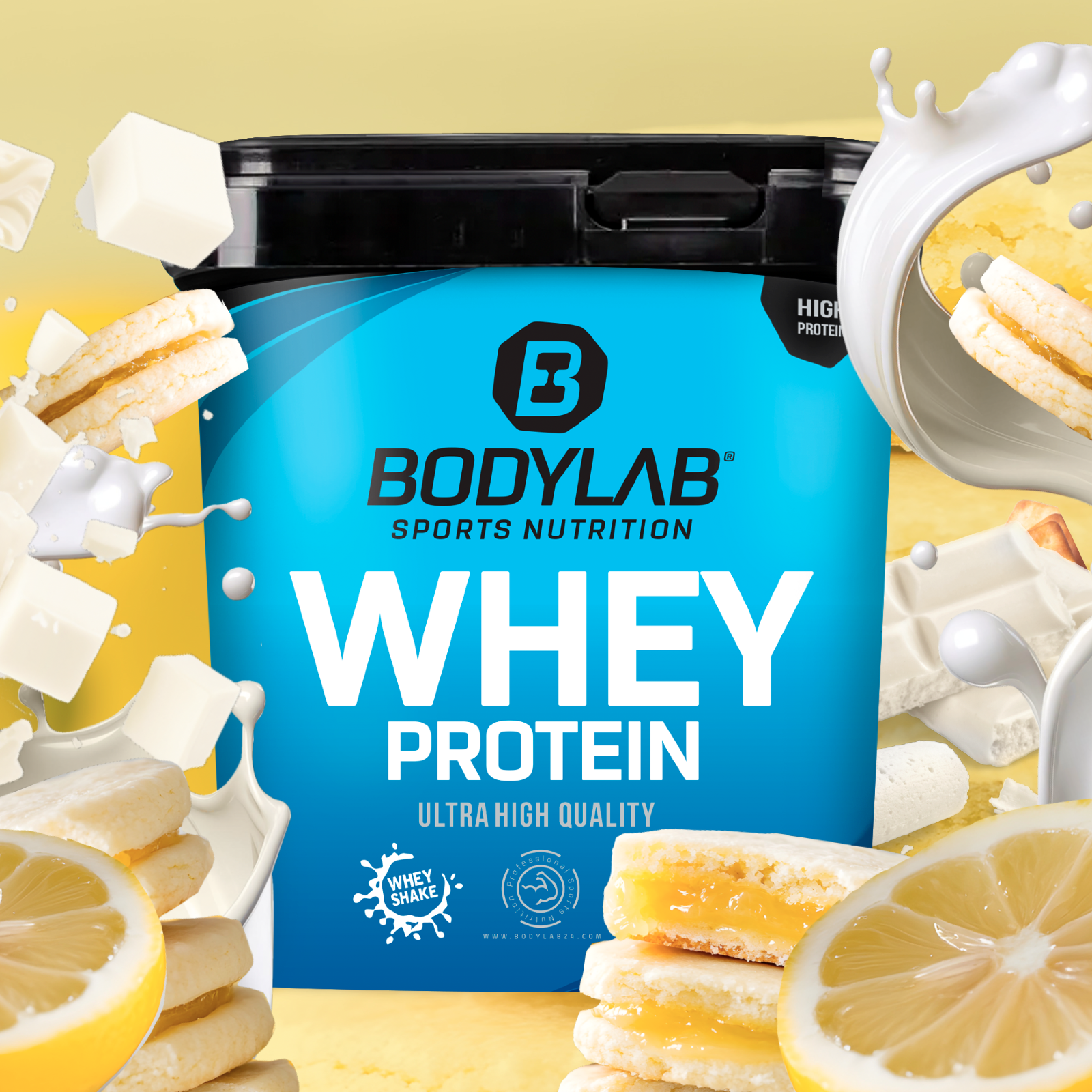 Whey Protein - SALE (2000g) Chunky White chocolate with lemoncookie