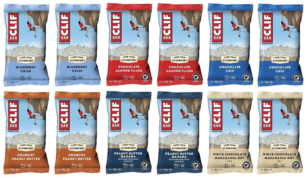 Clif Bar Mixed Box (12x68g)