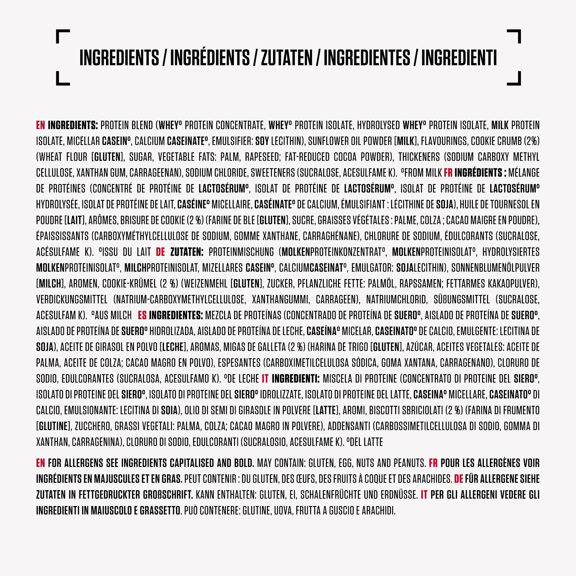 #Geschmack_Cookies & Cream