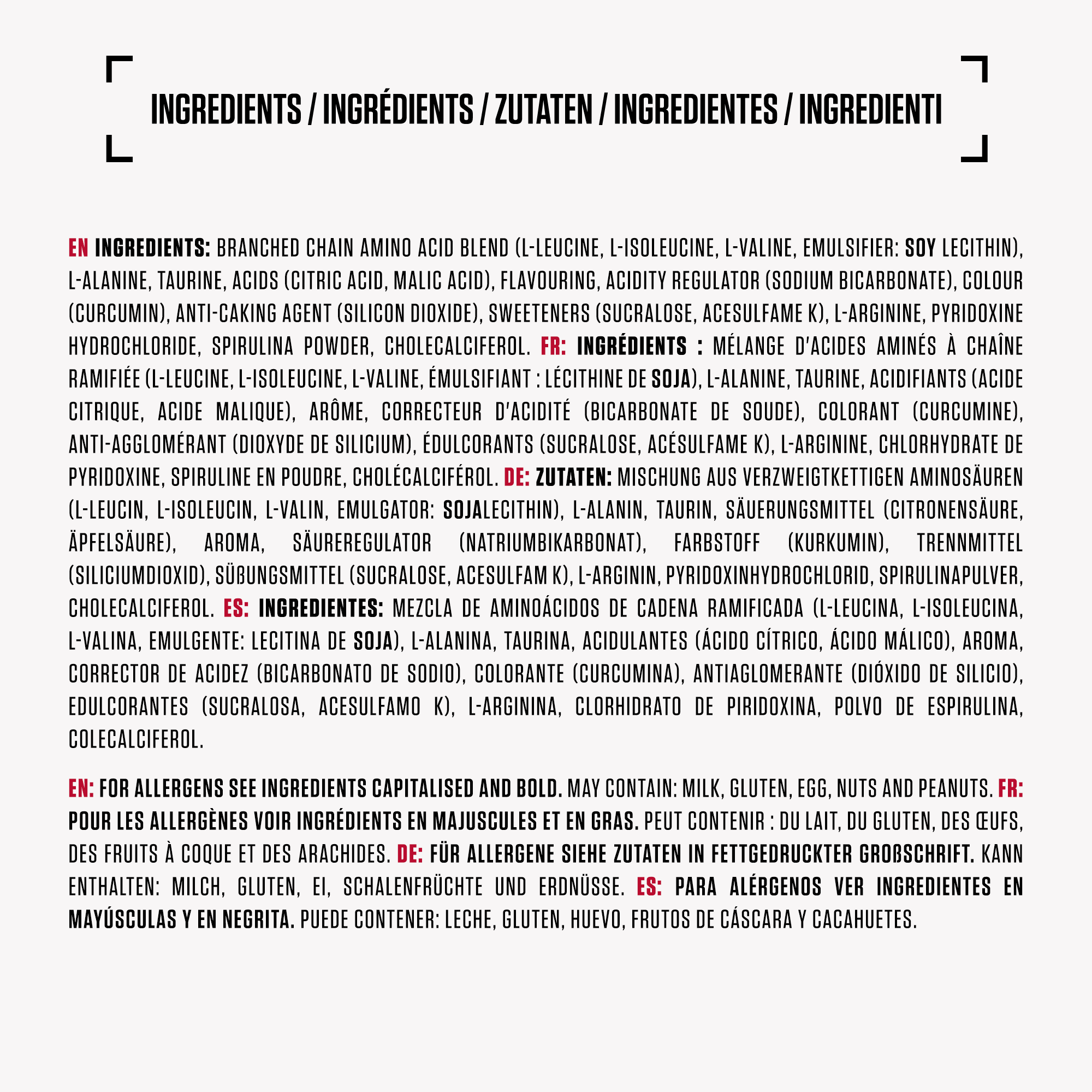 Amino X Aminosäuren BCAA (435g)