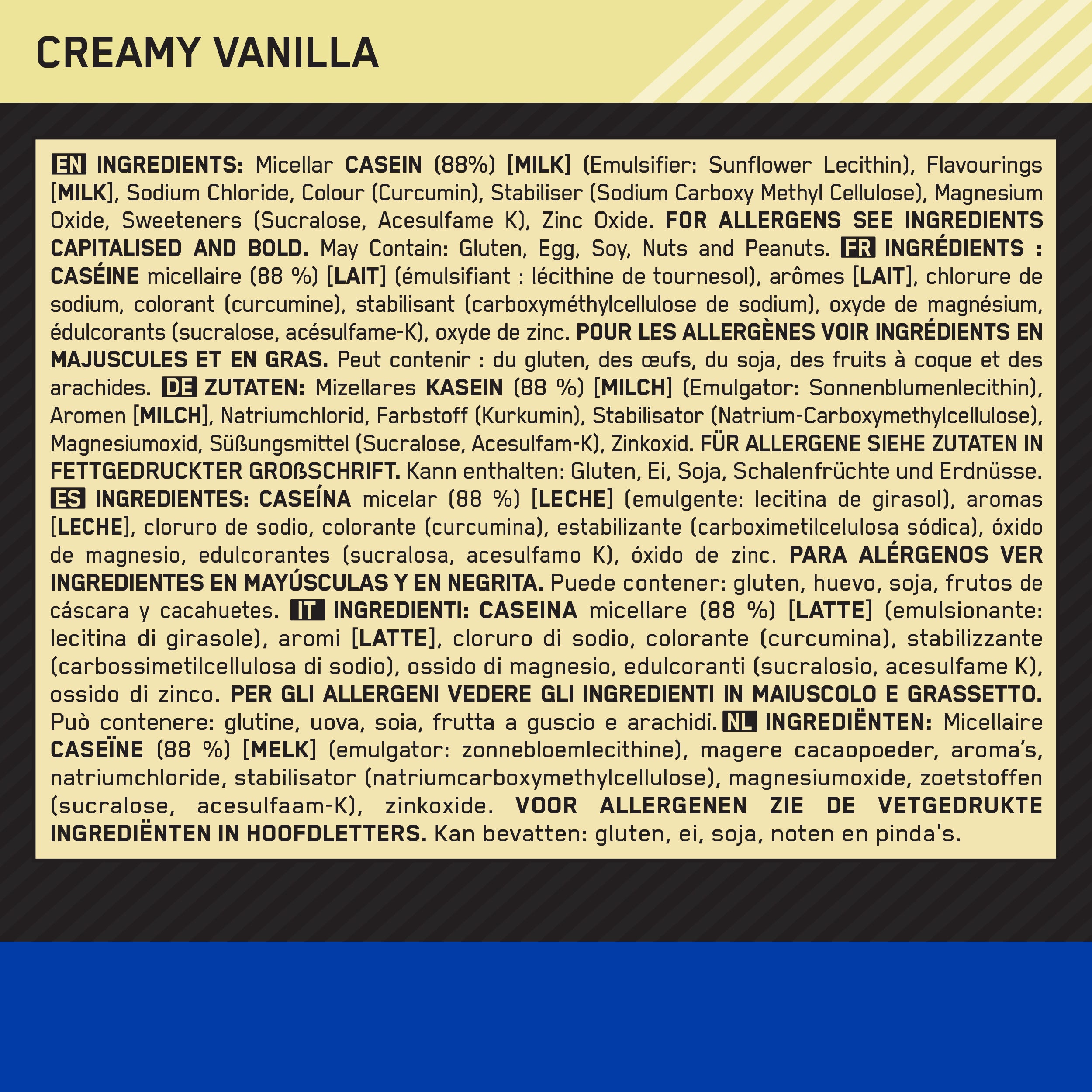 #Geschmack_Creamy Vanilla