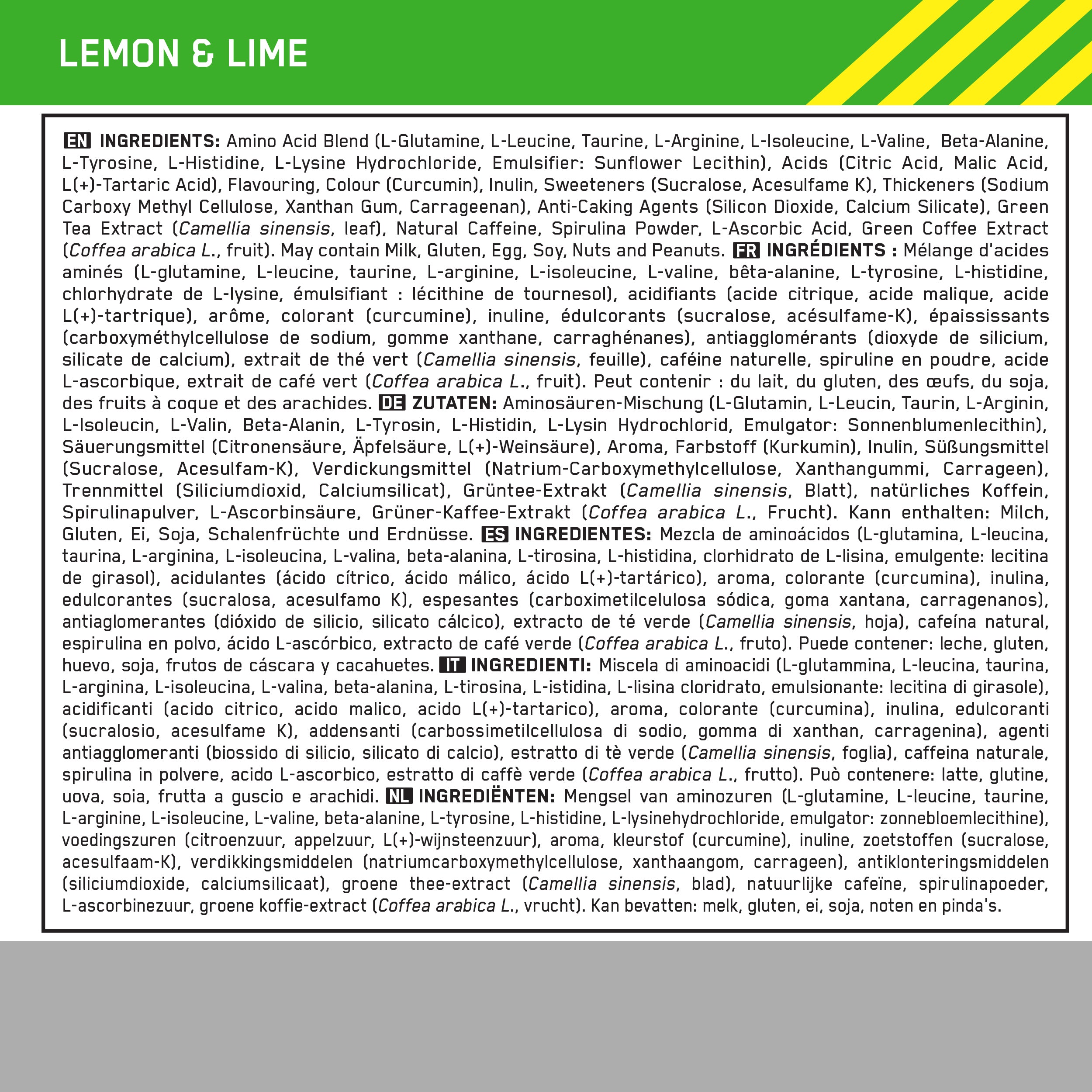 #Geschmack_Lemon and Lime