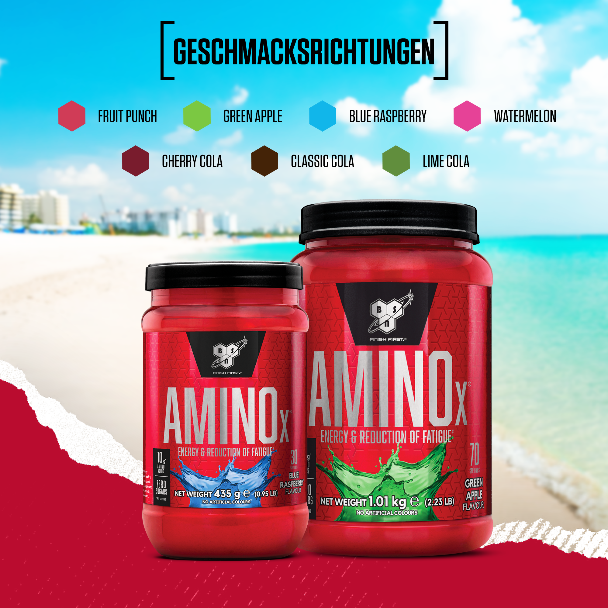 Amino X Aminosäuren BCAA (1000g)