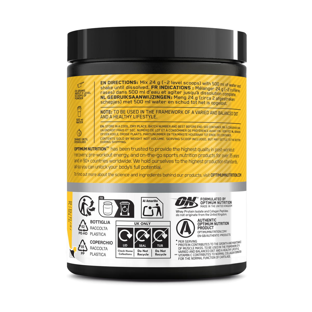 Clear Whey + Collagène (240g)