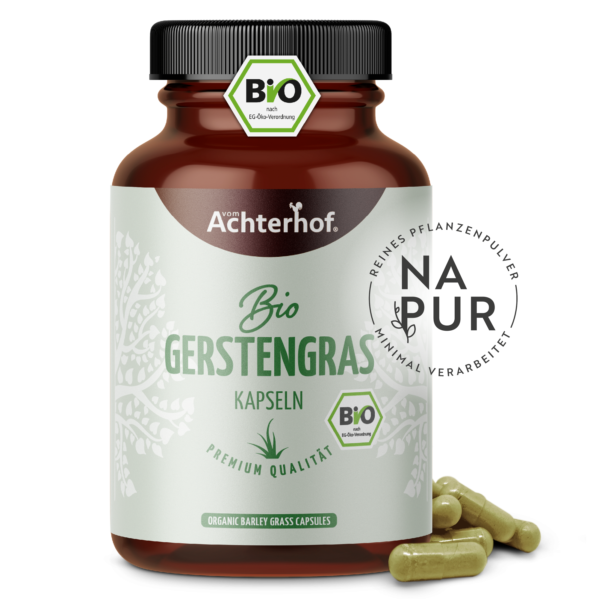 Gerstengras Kapseln Bio (180 Kapseln)