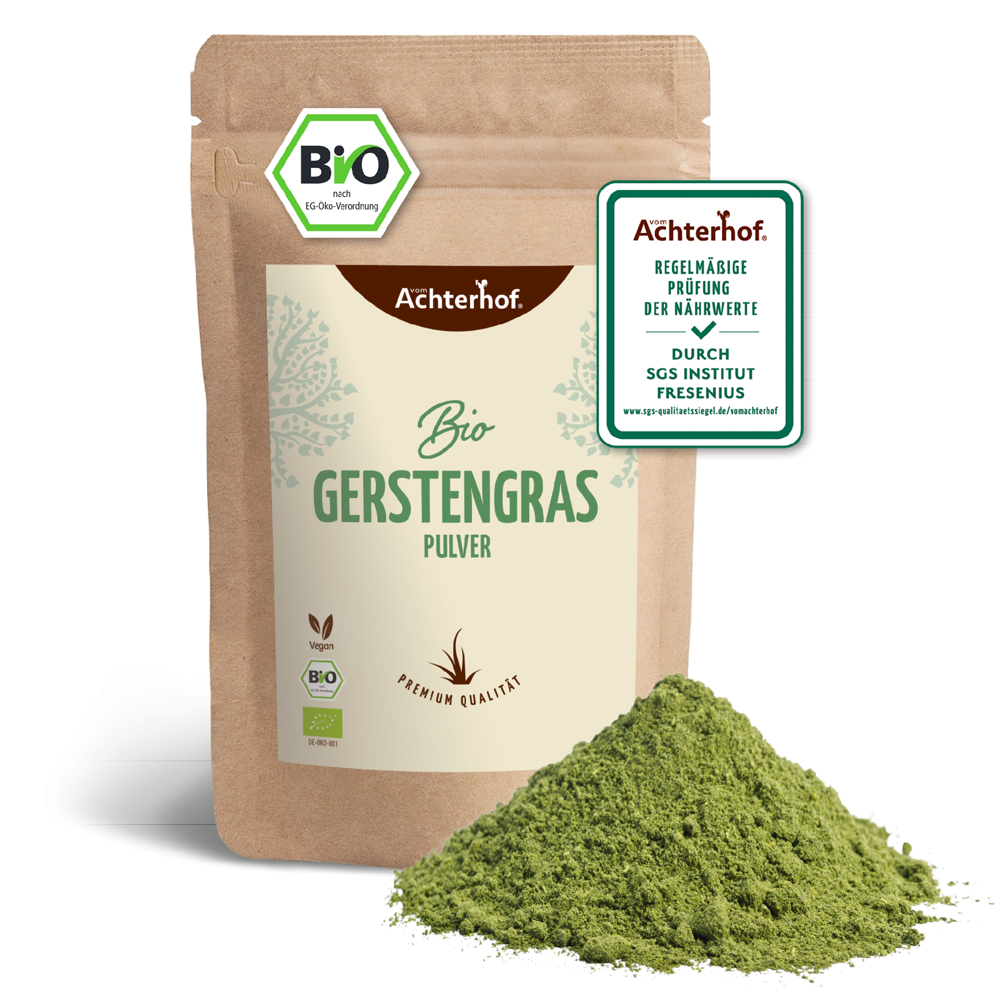 Gerstengras Pulver Bio (1000g)