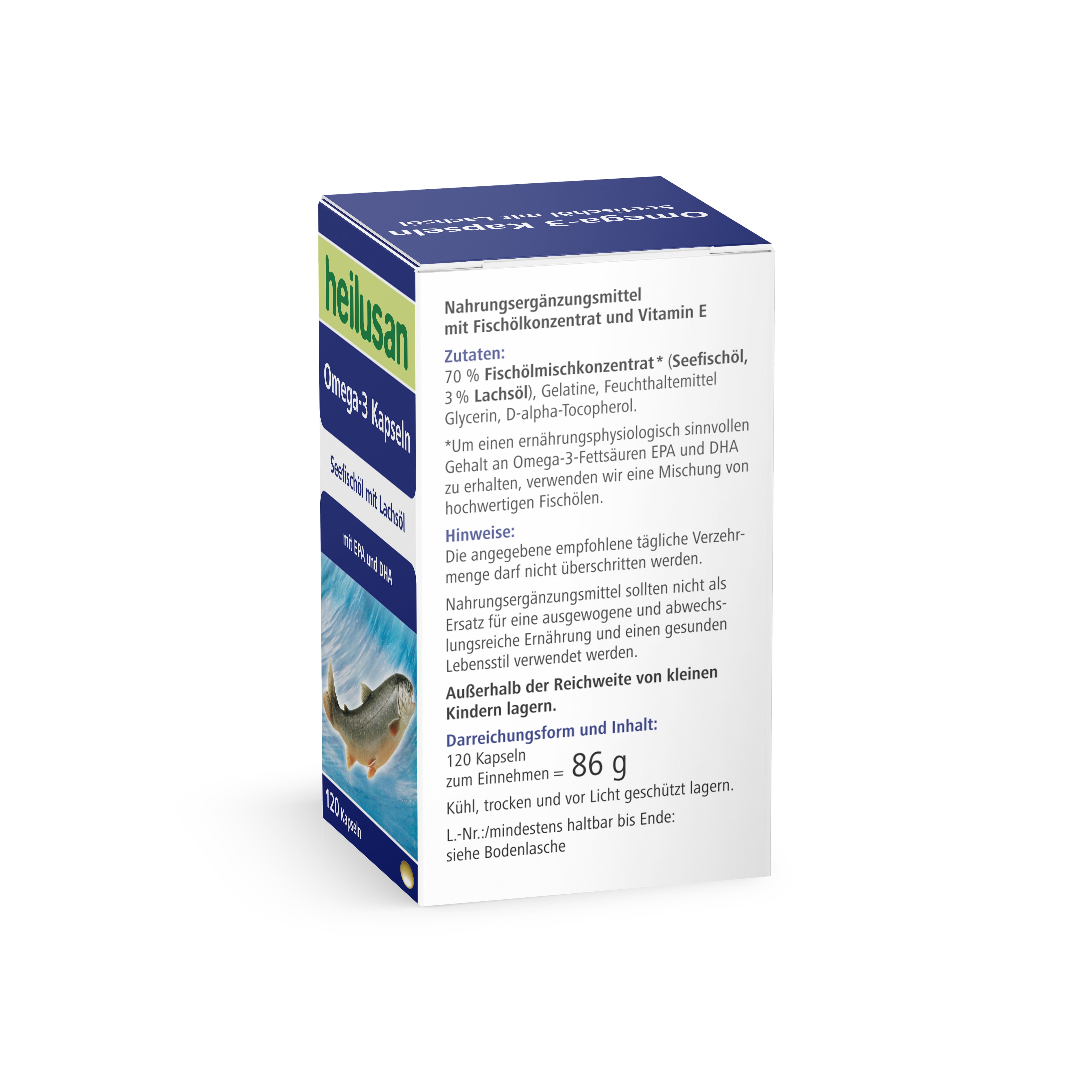 Heilusan Oméga-3 (120 gélules)