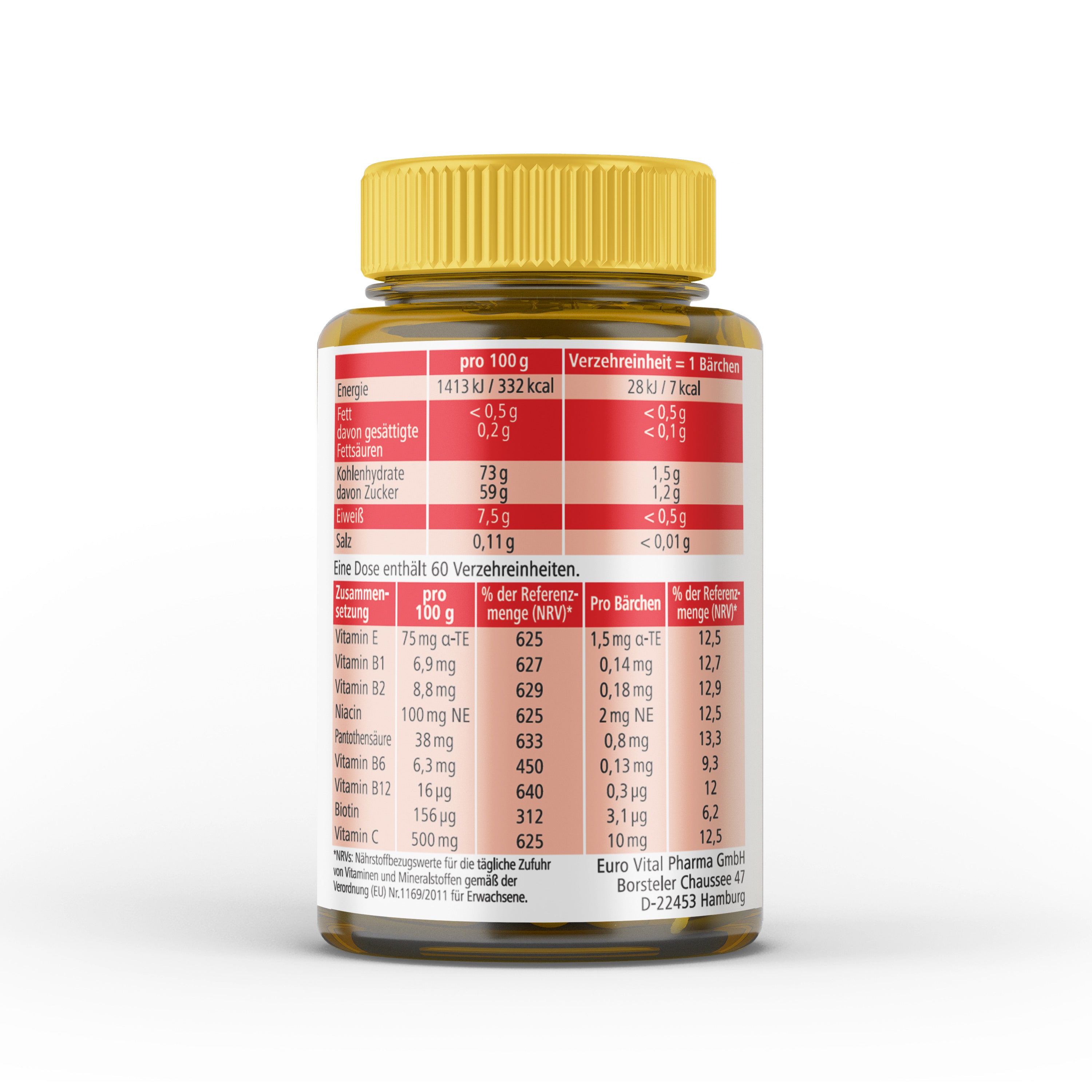 Heilusan Vitamines Gommes (60 pièces)
