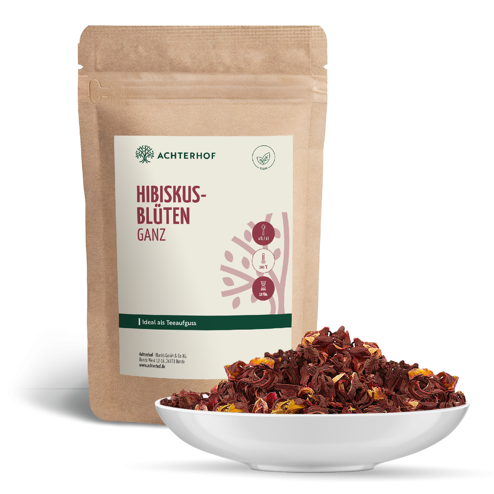 Hibiskusblüten ganz (1000g)