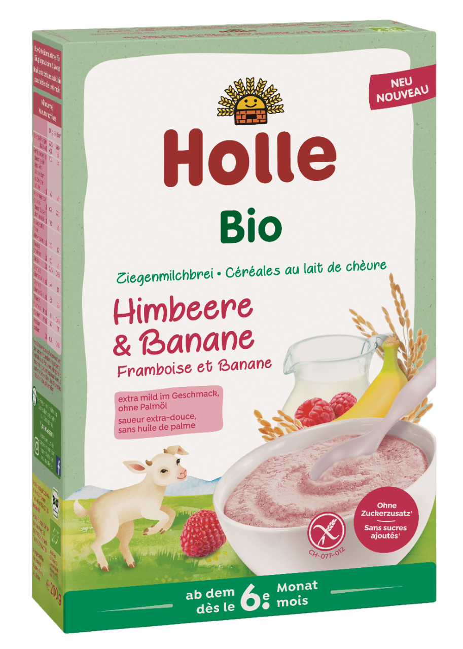 Bouillie lactée bio au lait de chèvre à partir de 6 mois (200g)