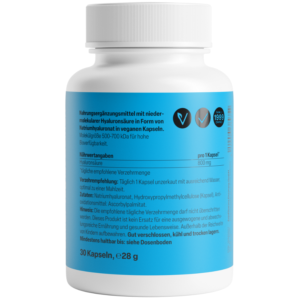 Acide hyaluronique 200 (30 gélules)