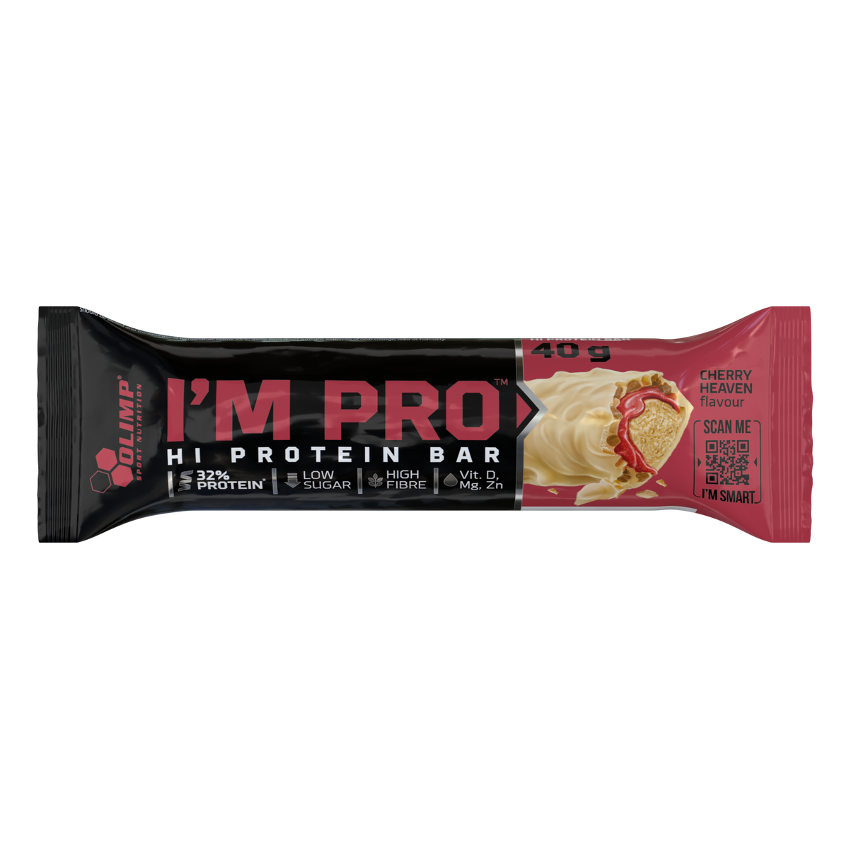 Barre protéinée I'M PRO (15x40g)