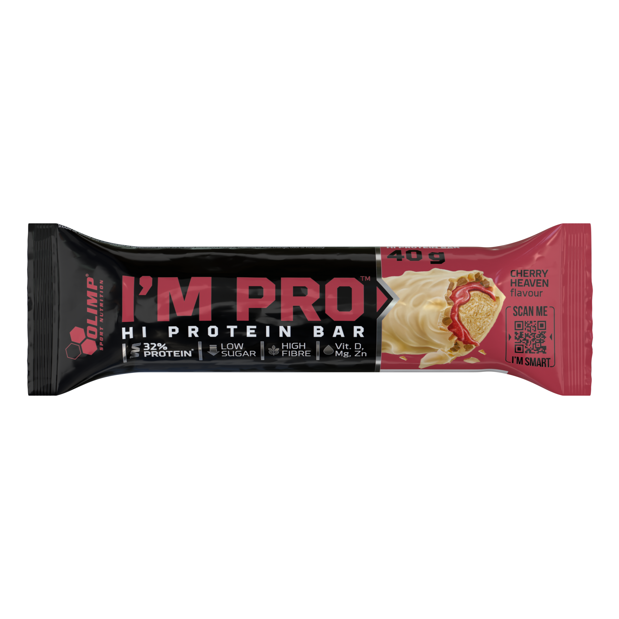 Barre protéinée I'M PRO (15x40g)