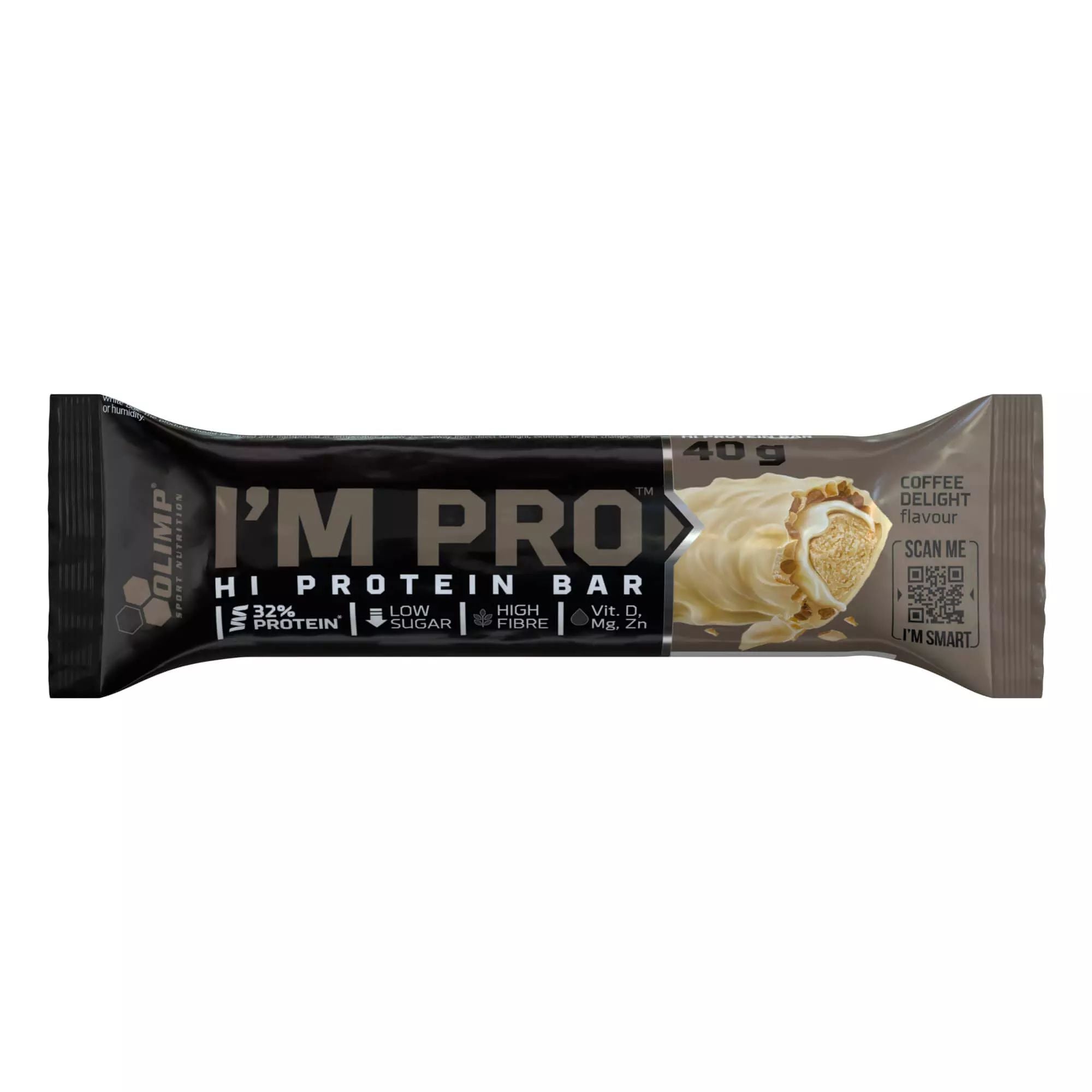 Barre protéinée I'M PRO (15x40g)