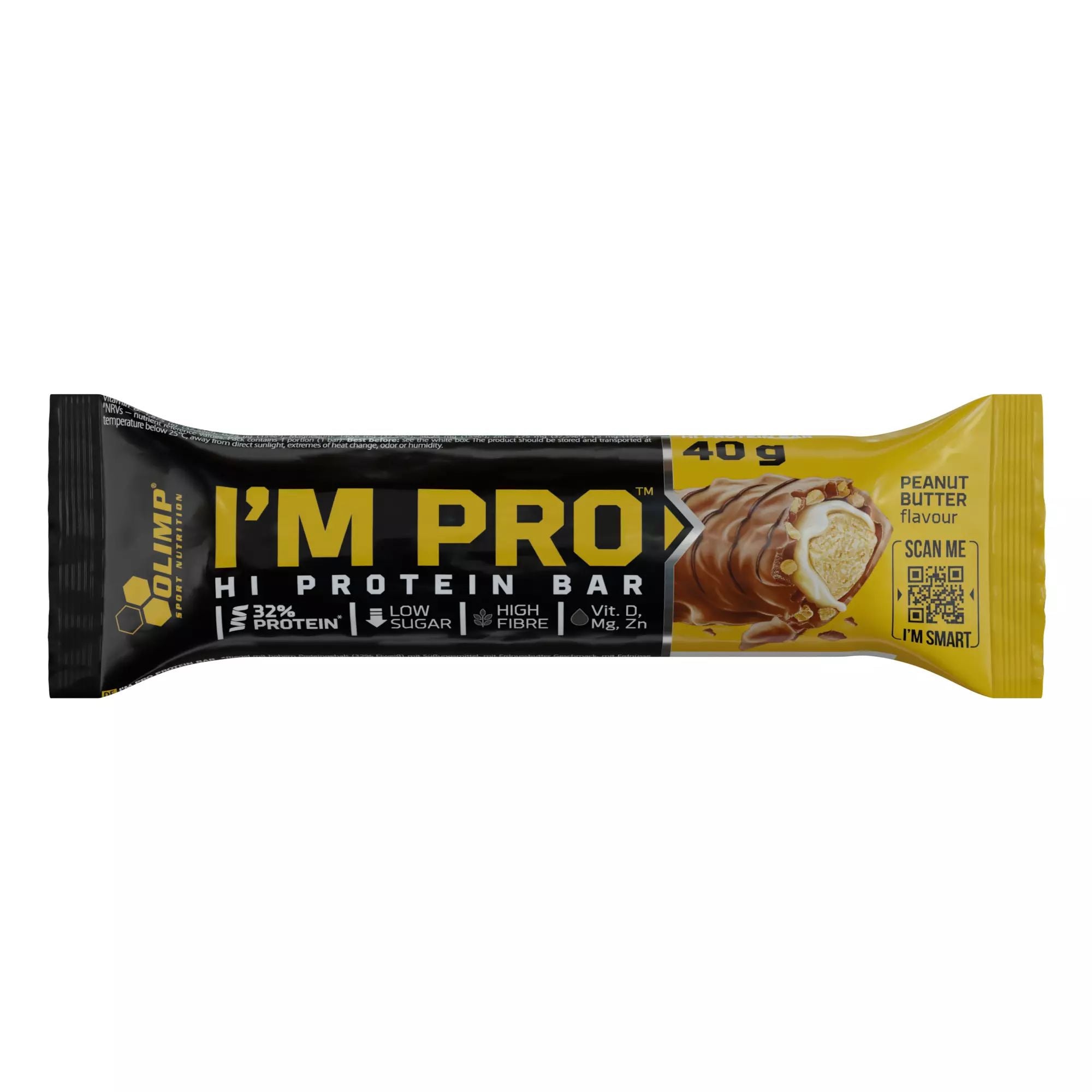 Barre protéinée I'M PRO (15x40g)