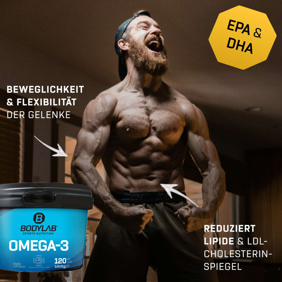 3 x oméga-3 (120 gélules chacun)