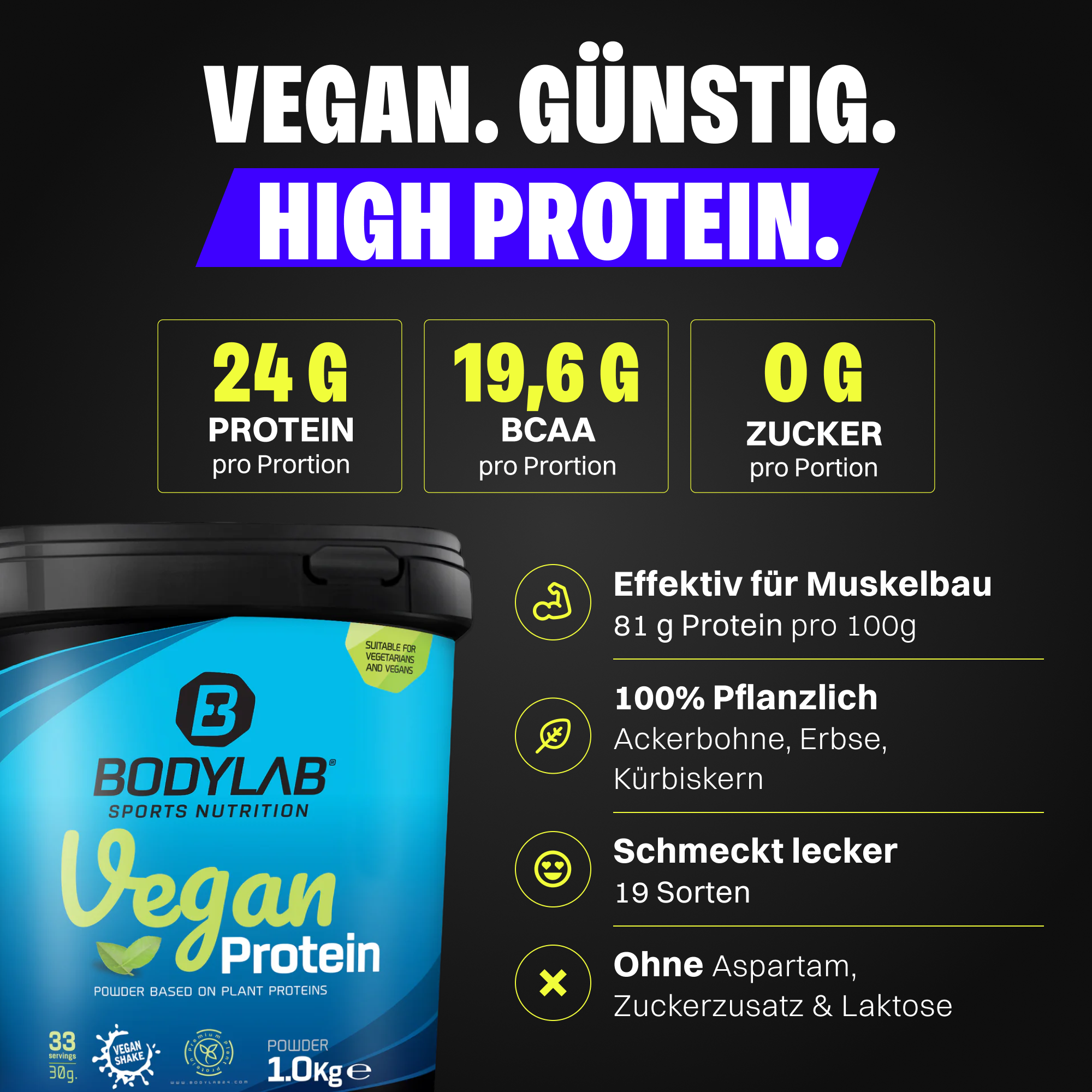 Vegan Protein (1000g)
