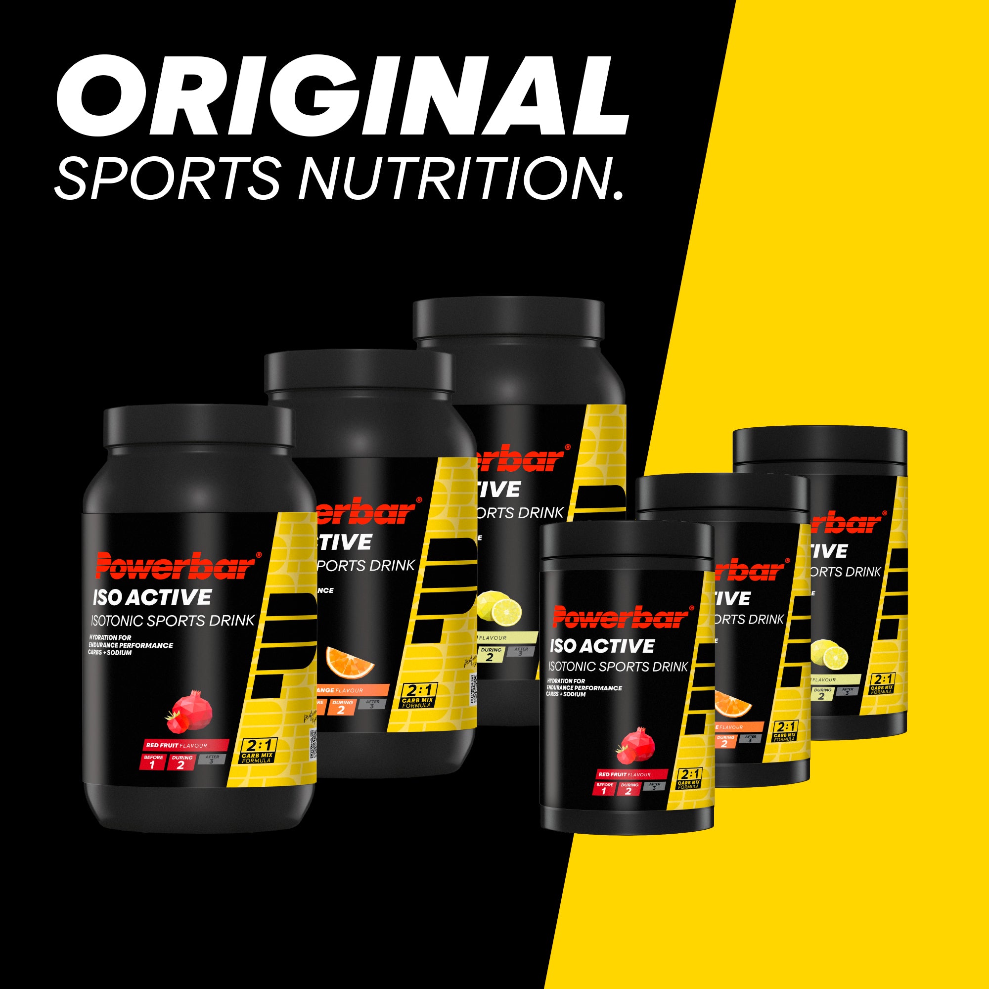 Isoactive – Boisson isotonique pour le sport (1320g)