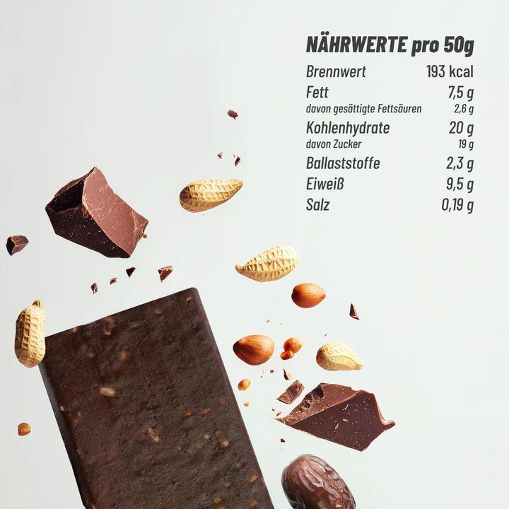Barres protéinées bio énergie cacao arachide (12x50g)
