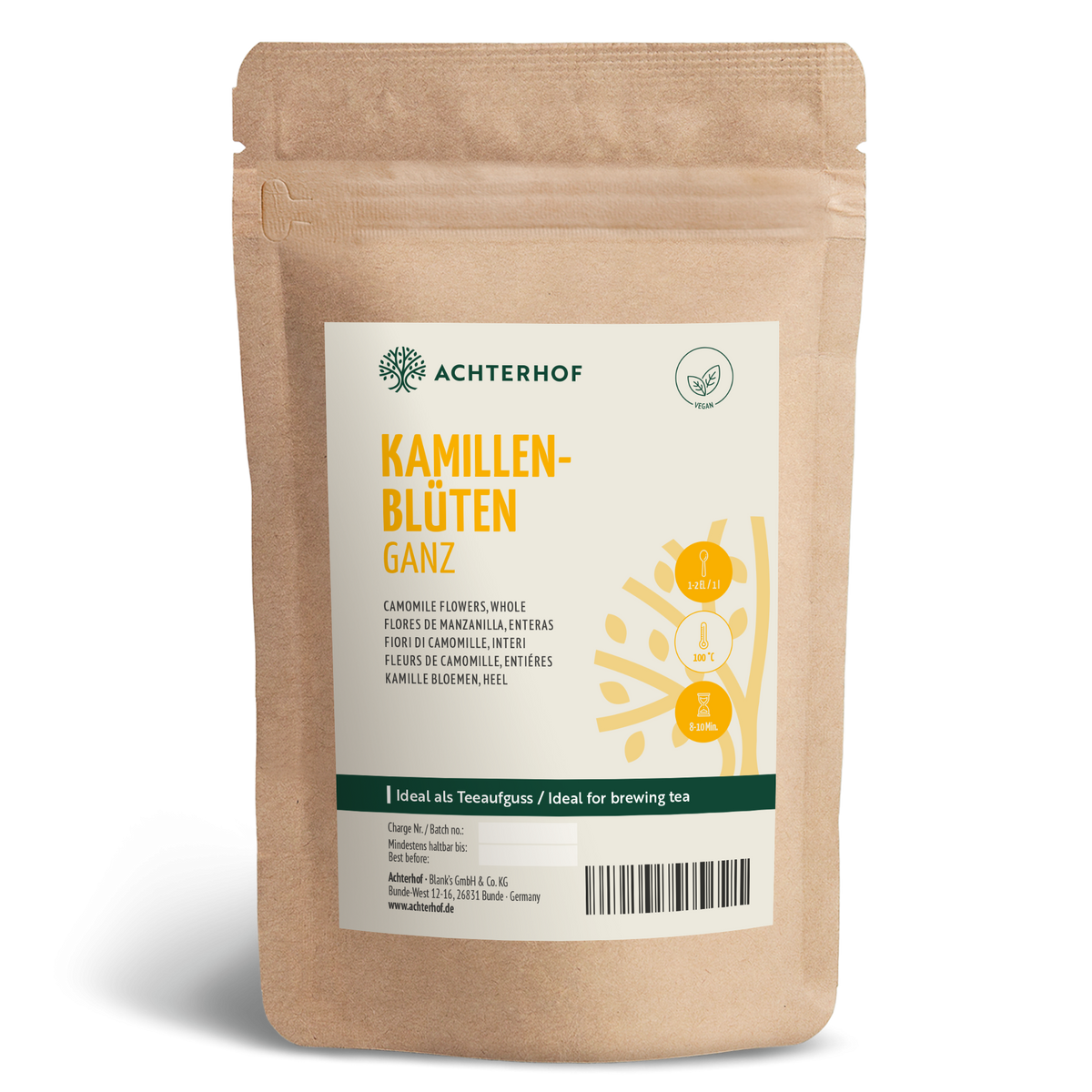 Fleurs de camomille entières (1000g)
