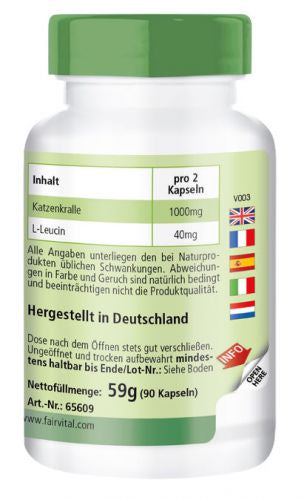 Griffe de chat 500mg (90 gélules)