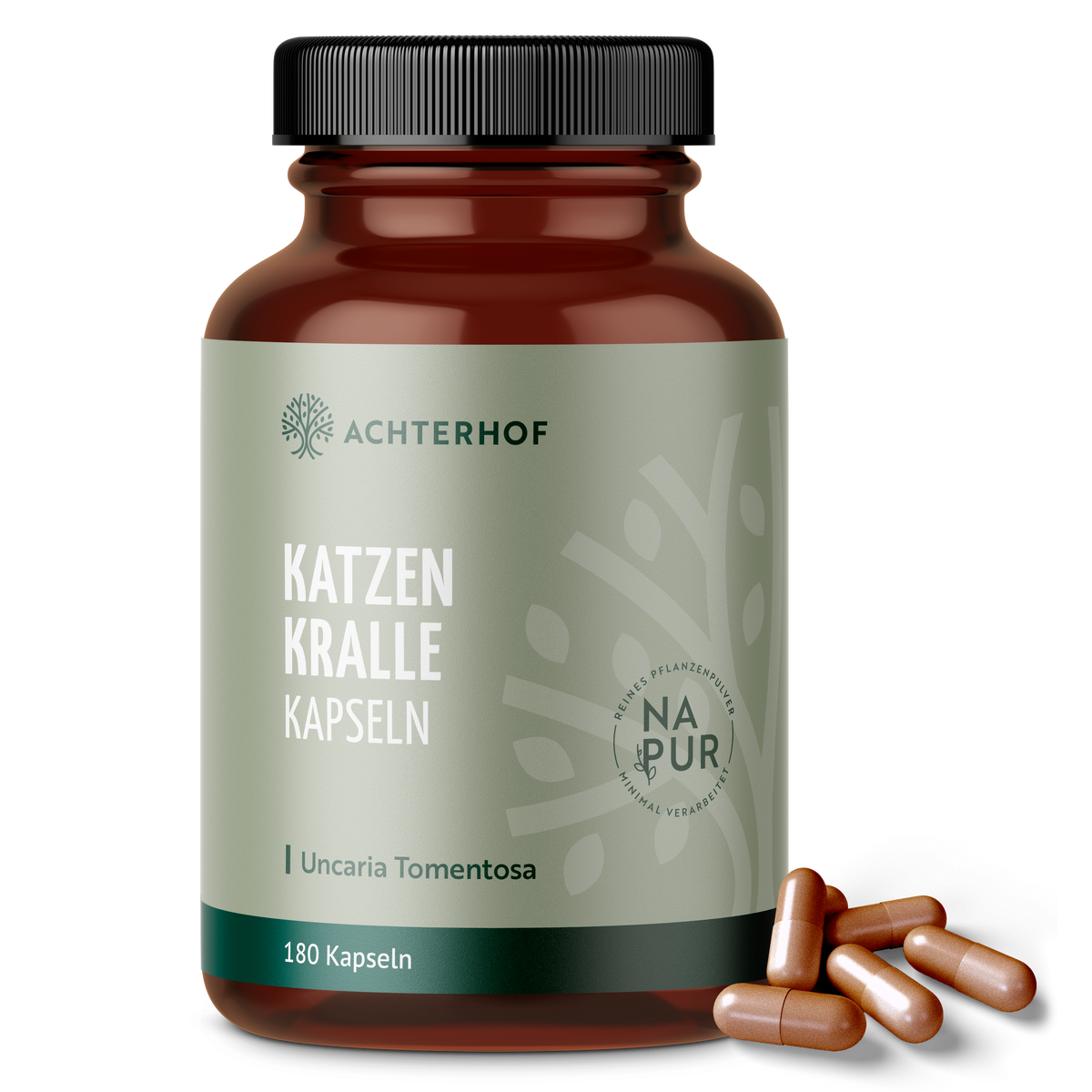 Katzenkralle Kapseln (Uncaria tomentosa) (180 Kapseln)