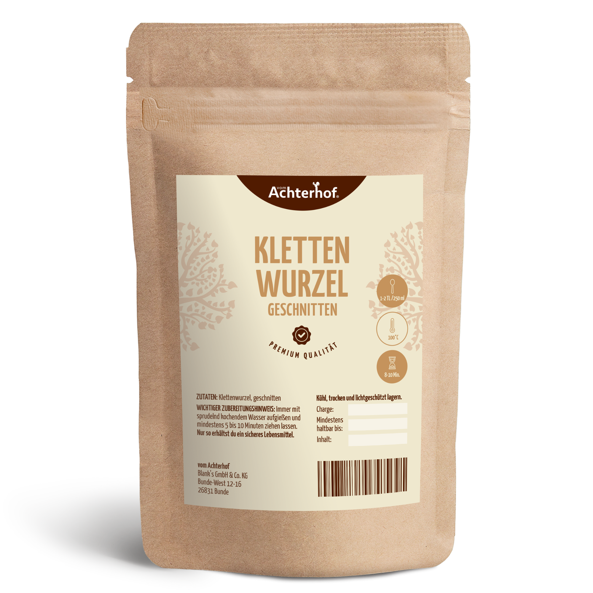 Klettenwurzel geschnitten (500g)