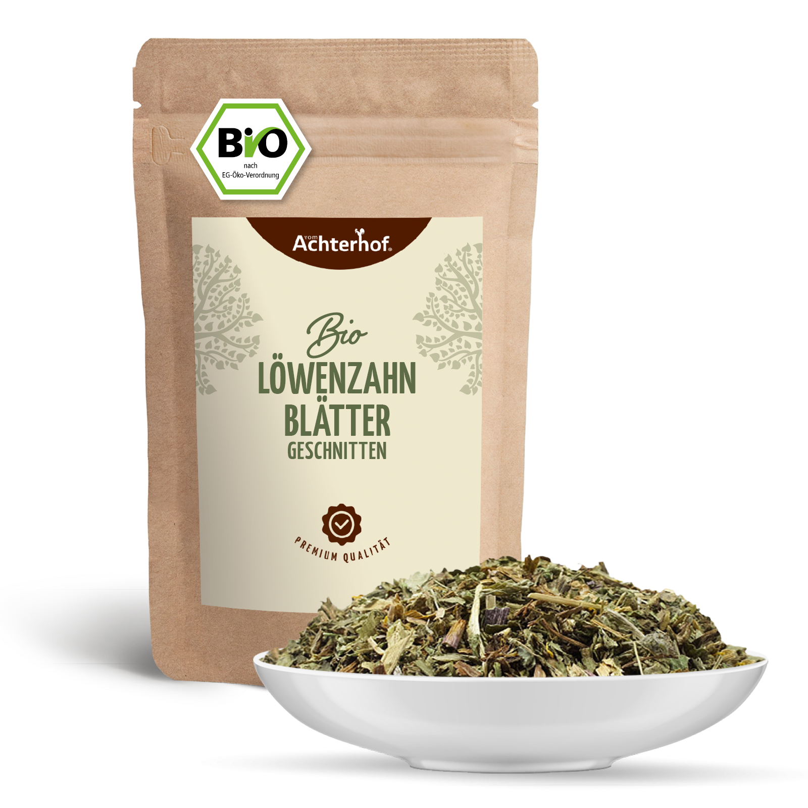 Feuilles de pissenlit coupées bio (100g)