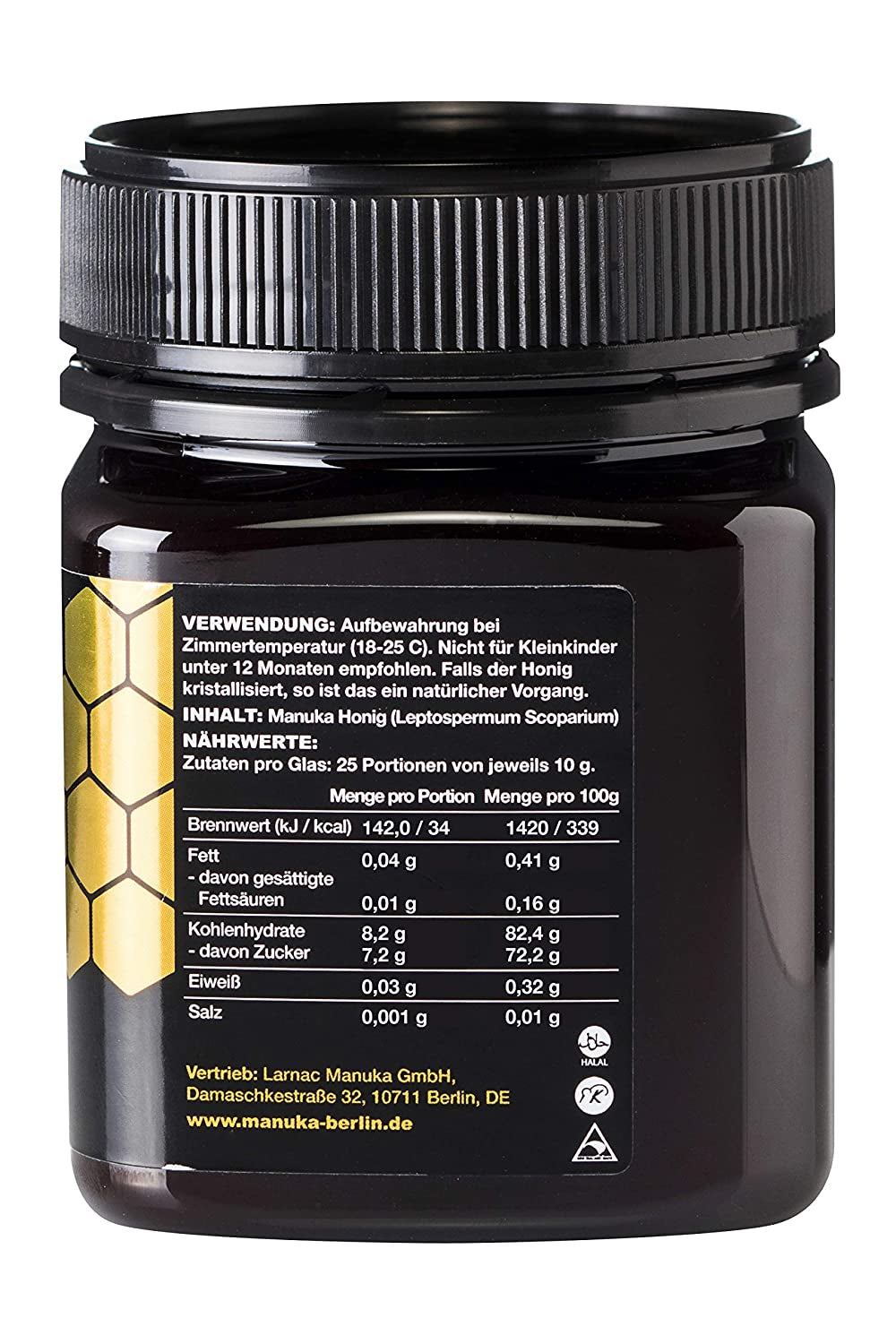 Miel de Manuka Larnac MGO 720+ (250g)