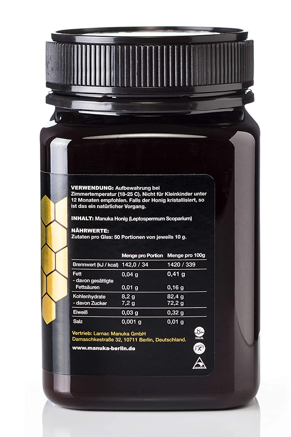 Miel de Manuka Larnac MGO 800+ (500g)
