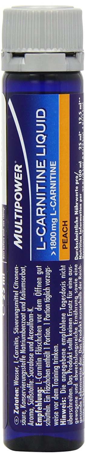 L-Carnitine Liquide (20x25ml)