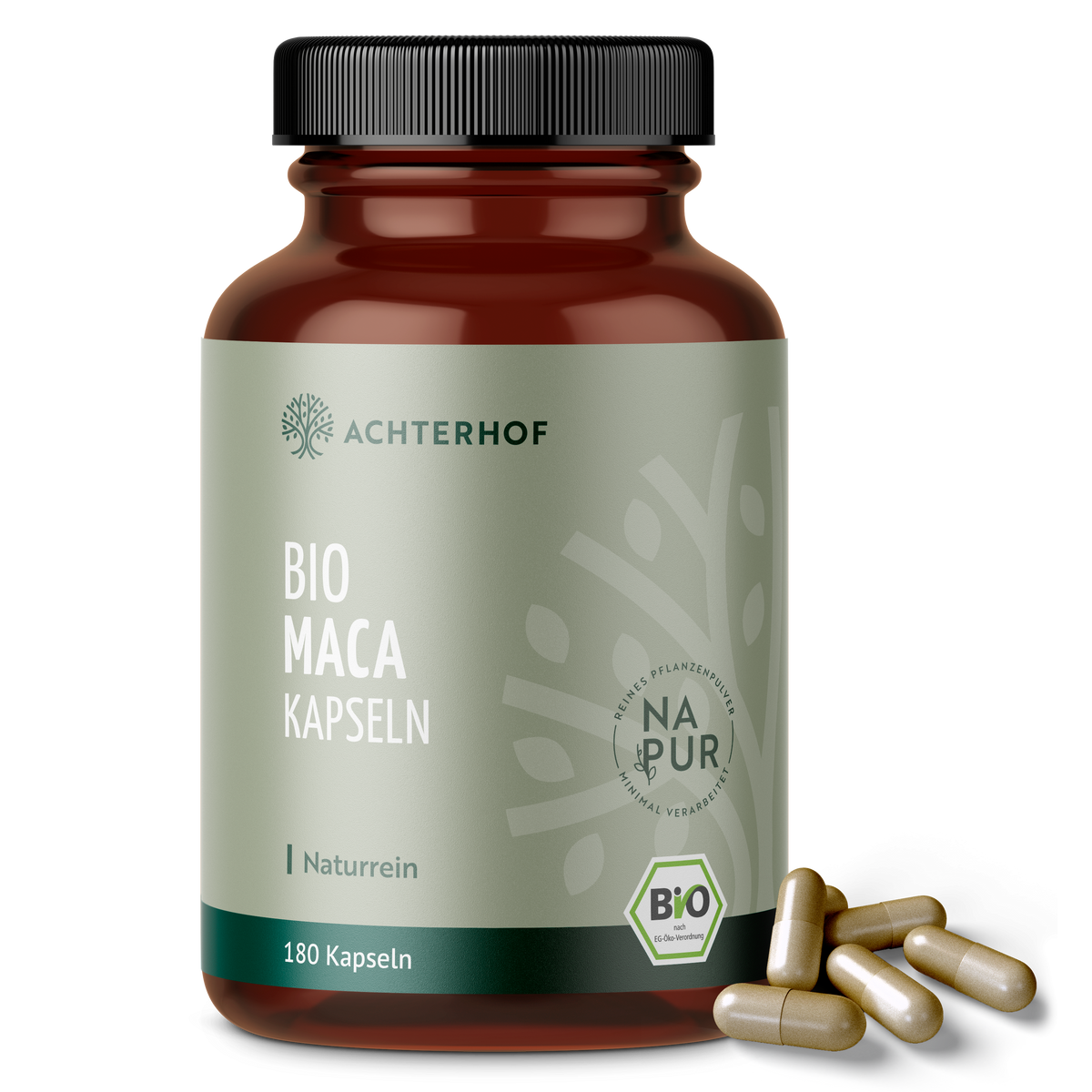 Maca capsules bio (180 capsules)