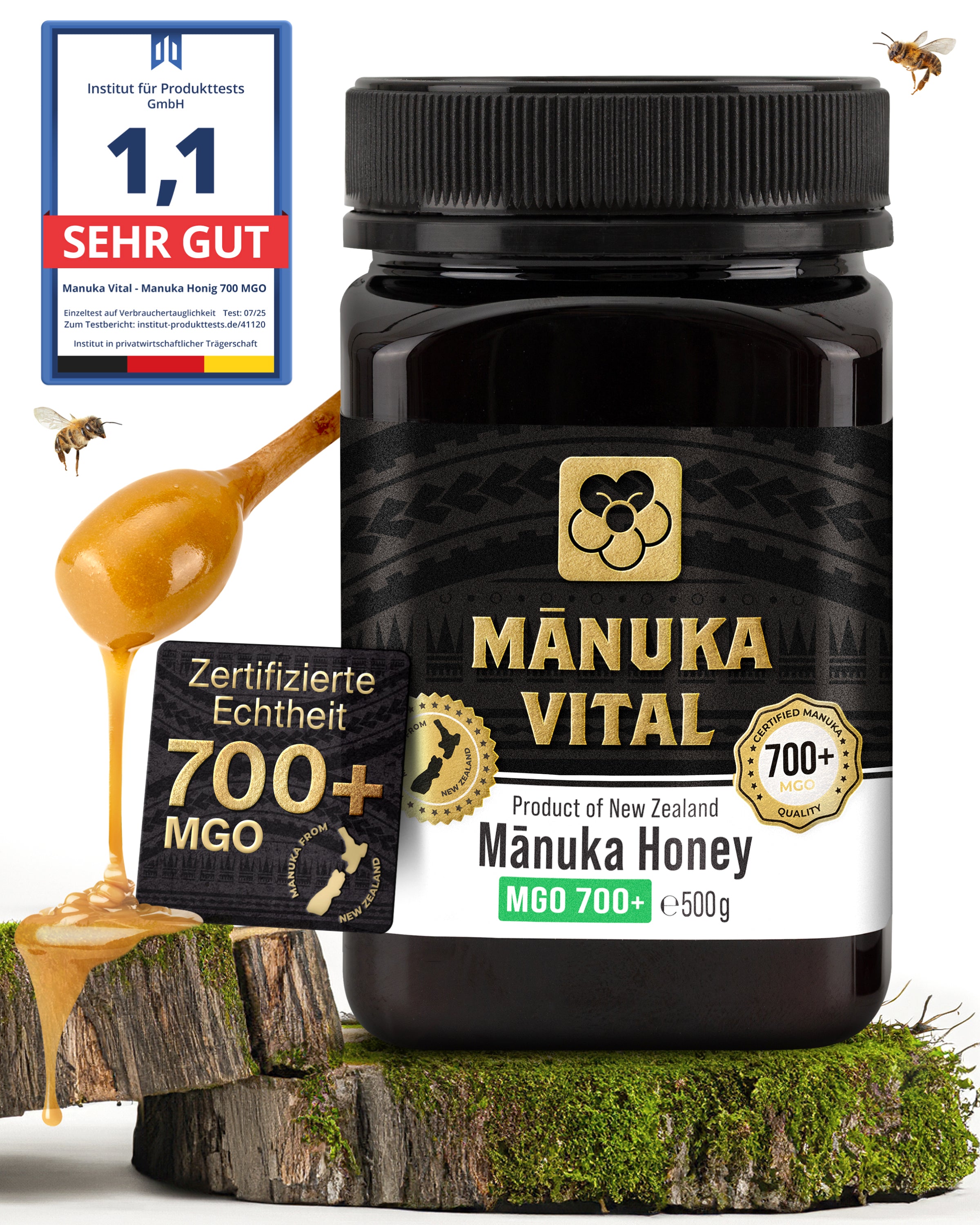 Miel de Manuka Vital MGO 700+ (500g)