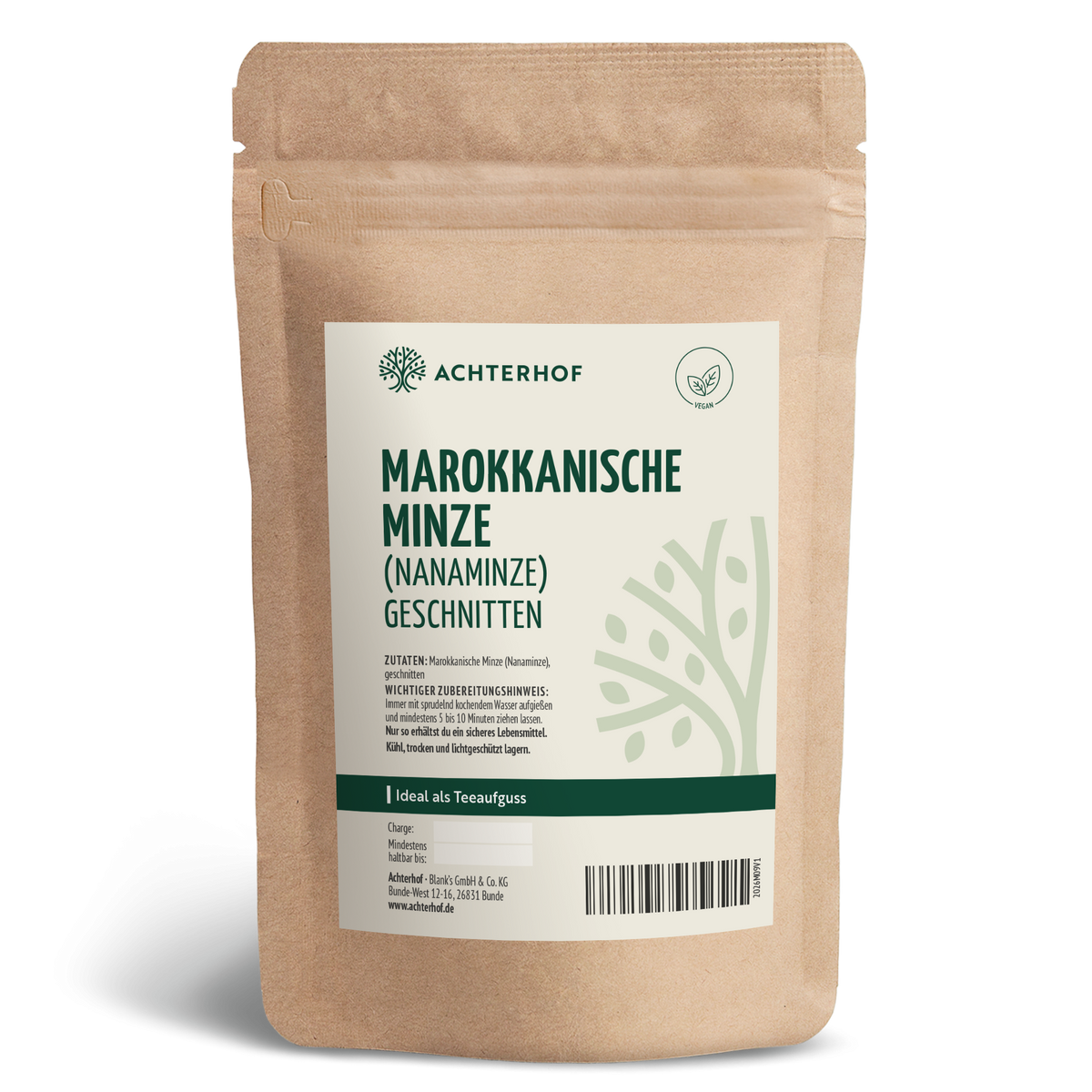 Menthe marocaine coupée (1000g)